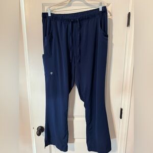 Healing Hands Navy Blue Women's Pants